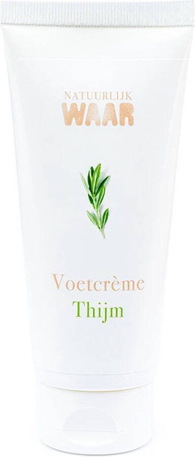 Waar Natuurlijk Thijm voetcrème 100 ml