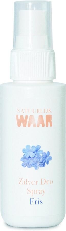 Waar Natuurlijk Zilver deodorant spray fris 50ml