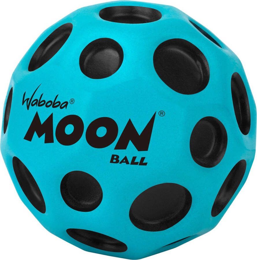 Waboba Moonball Stuiterbal Blauw Ø 6 3cm