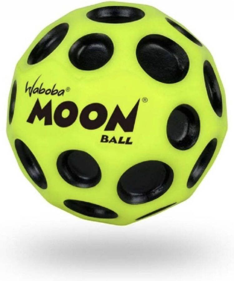 Waboba Moonball Stuiterbal Geel Ø 6 3cm