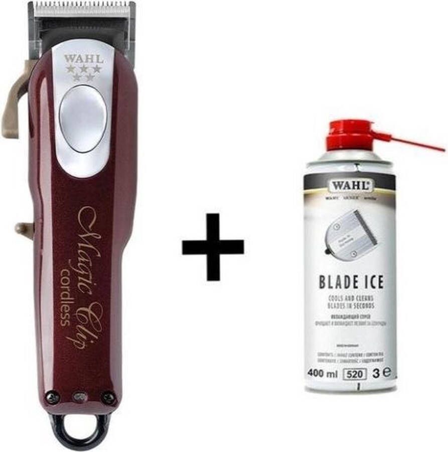 Wahl Professional WAHL Magic Clip Cordless Tondeuse + Wahl Blade Ice 400 Ml