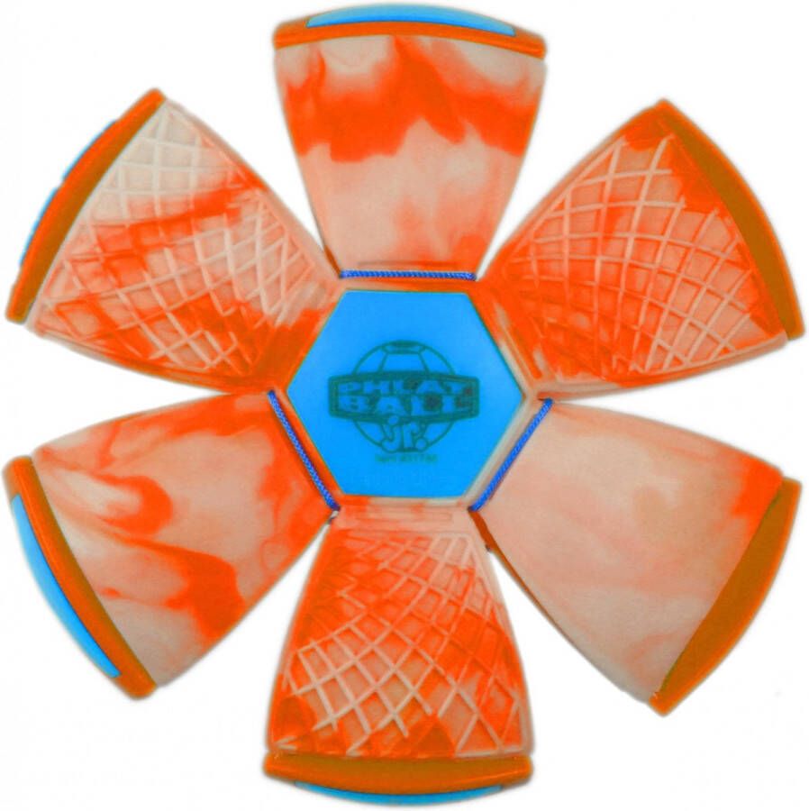 Speelgoedtrading Wahu Phlat Ball Swirl oranje 22 cm