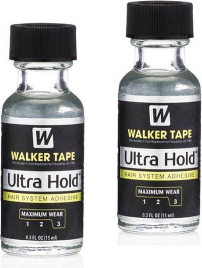 Walker Tape Ultra Hold lijm Lace wig glue pruiken lijm 15ml X 2 (Total 30 ML)