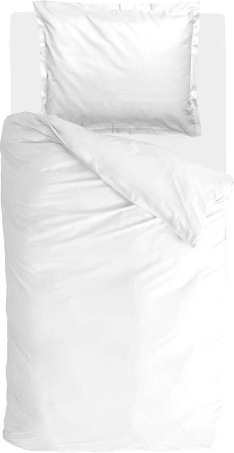Walra Dekbedovertrek Vintage Satin 140x220 100% Katoen Wit