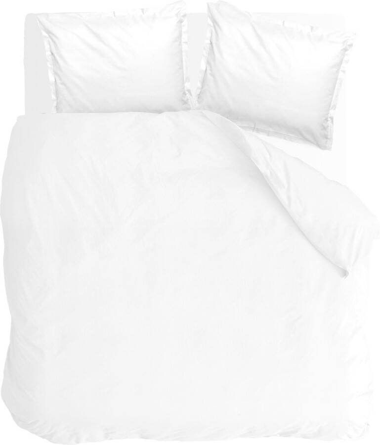 Walra Dekbedovertrek Vintage Satin 200x220 100% Katoen Wit