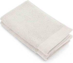 Walra Gastendoek Soft Cotton (PP) 2x 30x50 100% Katoen Kiezel Grijs