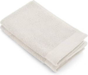 Walra Gastendoek Soft Cotton 2x 30x50 100% Katoen Kiezel Grijs