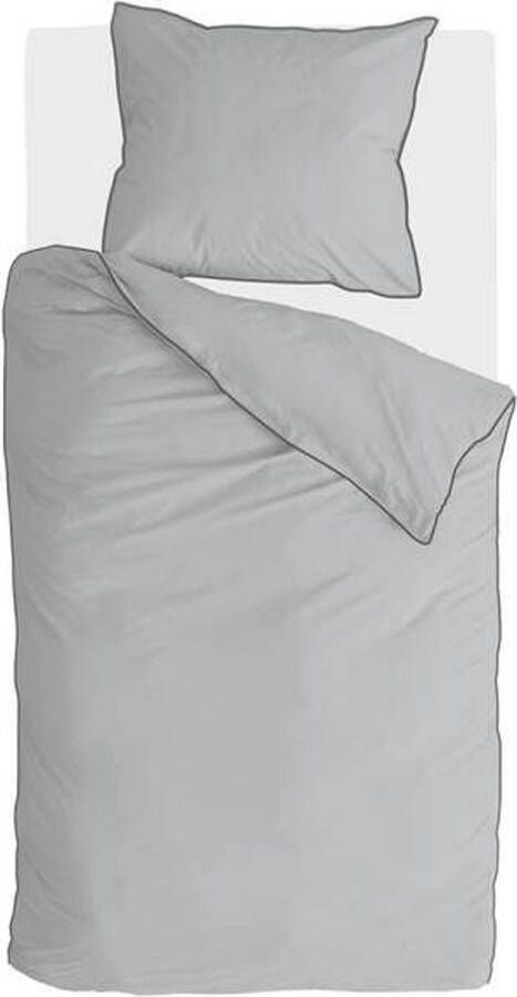 Walra Sweet Softly Dekbedovertrek Eenpersoons 140x200 220 cm Grijs