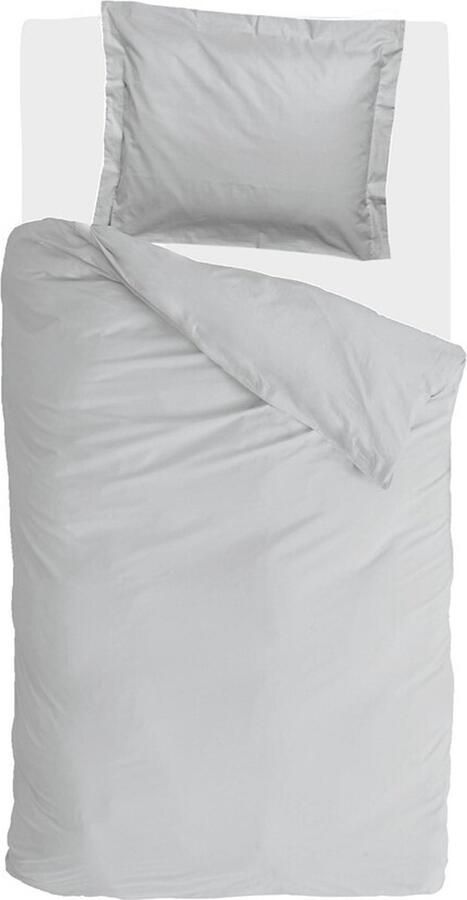 Walra Dekbedovertrek Forever Cotton 140x220 100% Percale Katoen Licht Grijs
