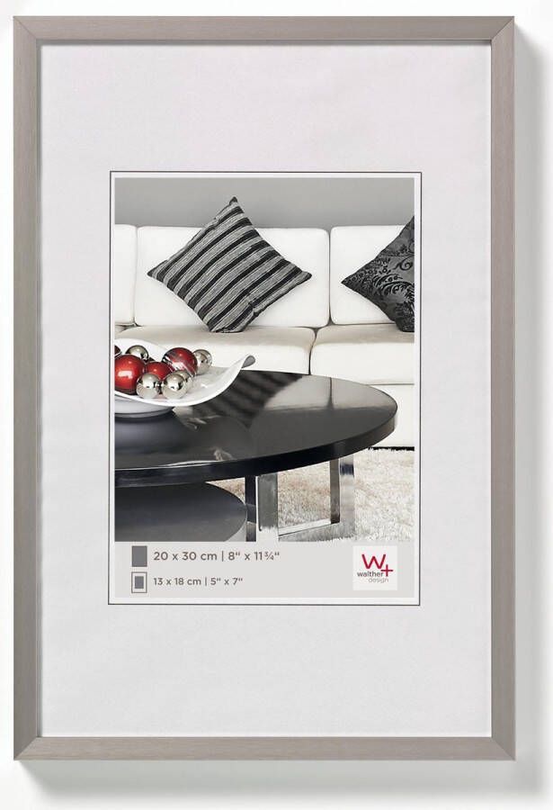 Walther Chair Aluminium Fotolijst Fotomaat 21x29 7 cm (A4) Staal