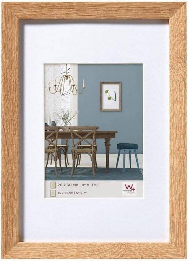 Walther Design Fiorito Houten Fotolijst 10x15 cm Licht Eiken