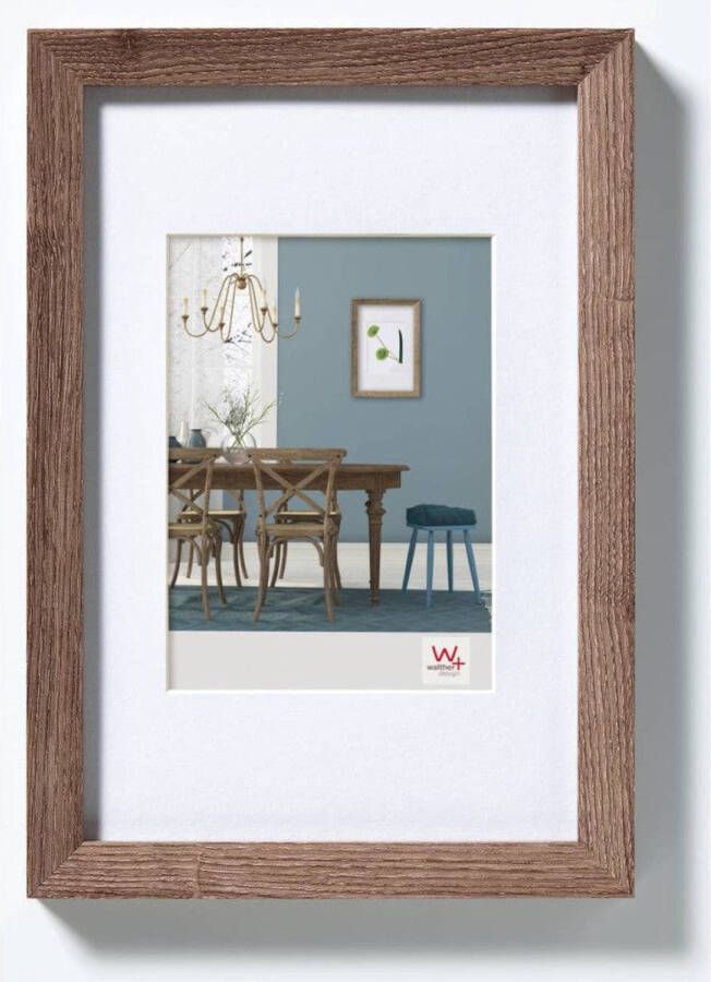 Walther Design Fiorito Houten Fotolijst 18x24 cm Walnoot