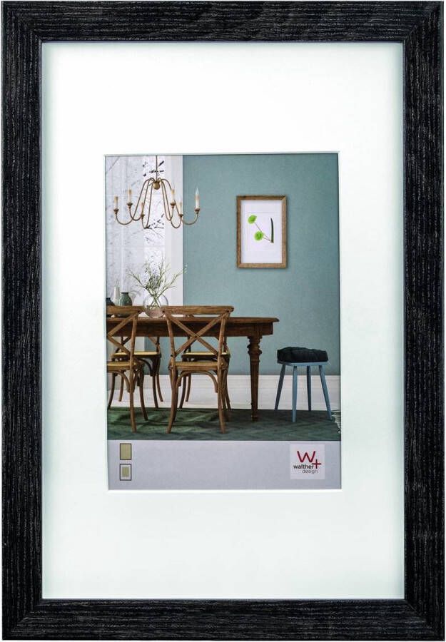 Walther Design Fiorito Houten Fotolijst 20x30 cm Donker Grijs