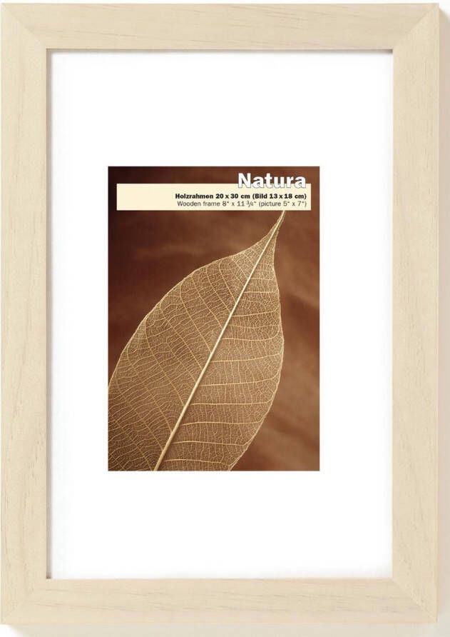 Walther Design Natura Fotolijst Fotoformaat 15 x 20 cm Bruin
