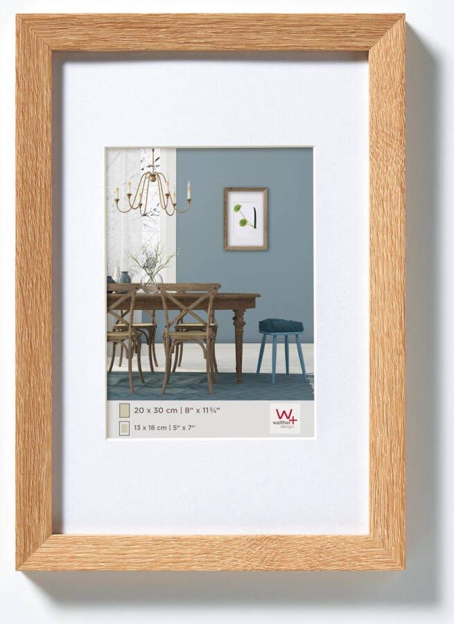 Walther Fiorito Fotolijst Fotoformaat 60x80 cm licht eiken