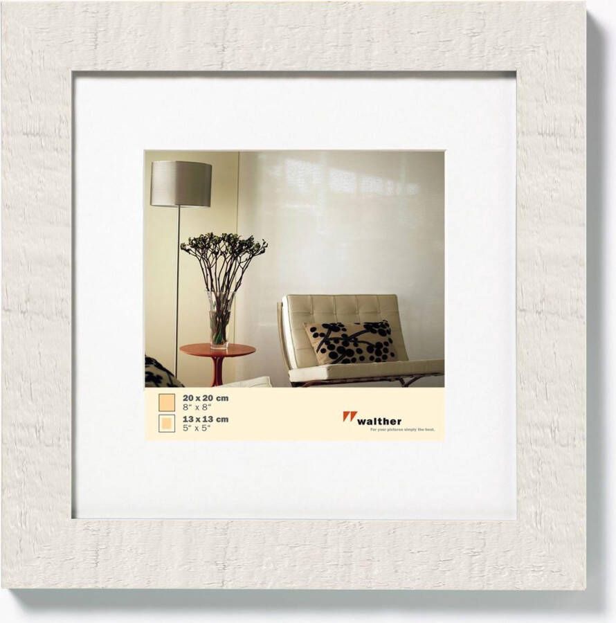Your Decoration Fotolijst 30x30cm Polar Wit Hout Home
