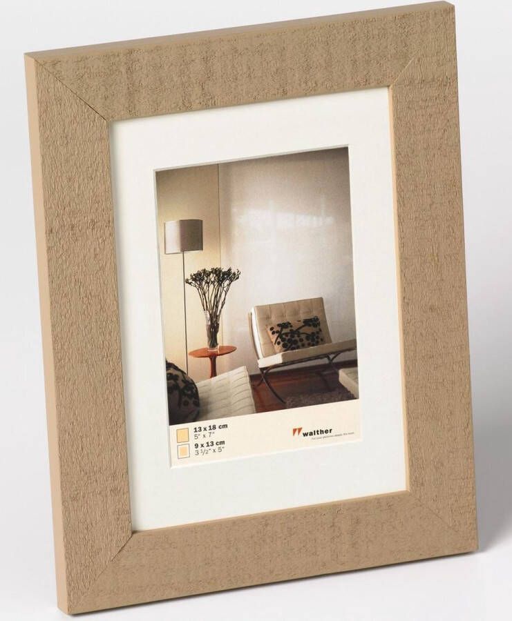 Your Decoration Fotolijst 21x29 7cm A4 Beige Hout Home