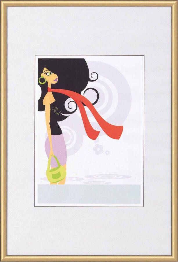 Walter design Walther New Lifestyle Fotolijst Fotoformaat 28x35 cm Goud