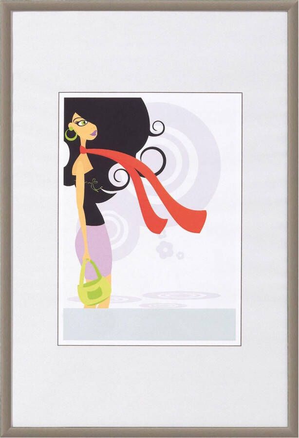 Walter design Walther New Lifestyle Fotolijst Fotoformaat 28x35 cm Staal