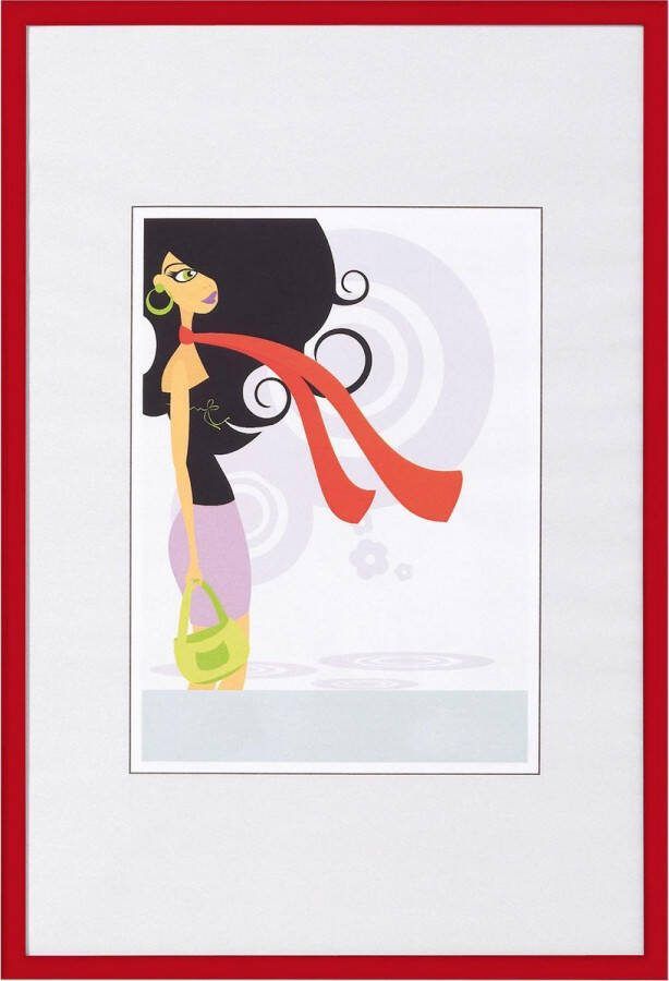 Your Decoration Fotolijst 70x100cm Rood Kunststof New Lifestyle