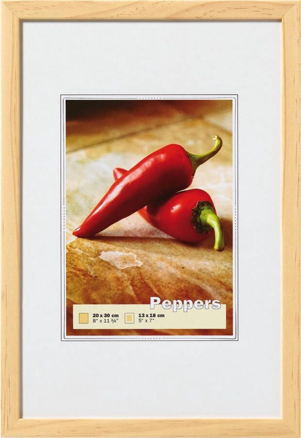 Walther Peppers Fotolijst Fotoformaat 21x29 7 cm (A4) Grenen