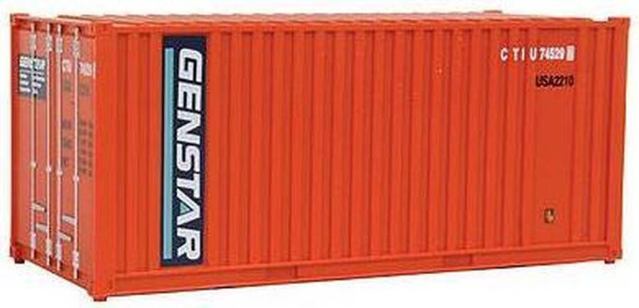 Walther s 20' Container GENSTAR modelbouwsets hobbybouwspeelgoed voor kinderen modelverf en accessoires