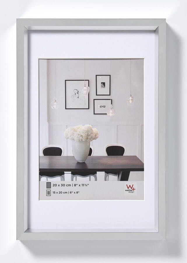 Walther Fotolijstje Steel Style kunststof kozijn (1 stuk)