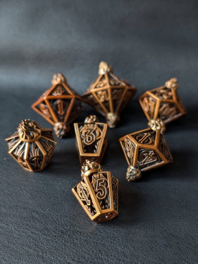 Wancelot Alchemist's Hollow Elixirs DnD Dice Dungeons & Dragons Dice Set