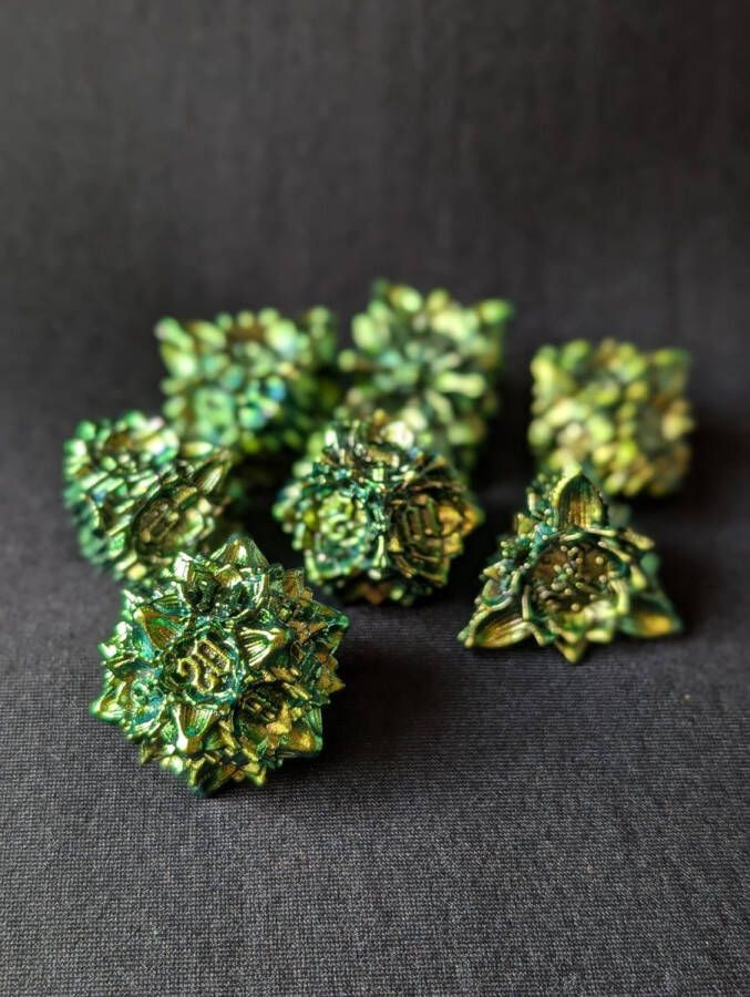 Wancelot Poison Ivy DnD Dice Dungeons & Dragons Dice Set