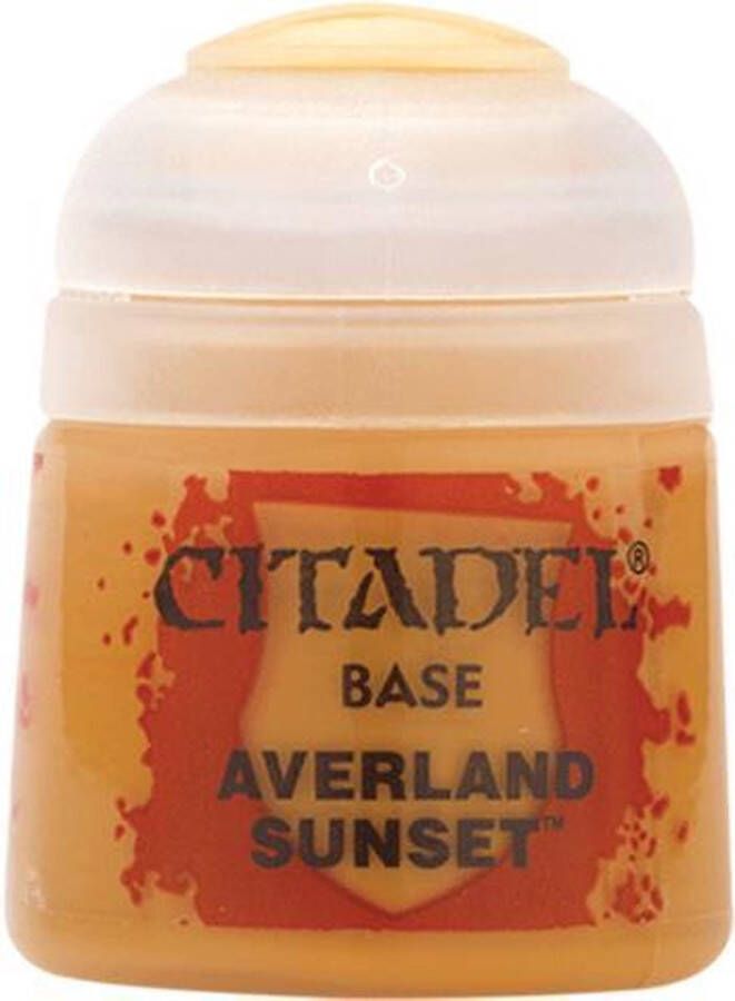 Warhammer Games Workshop Citadel Base paint Averland Sunset -15 ml 21-01