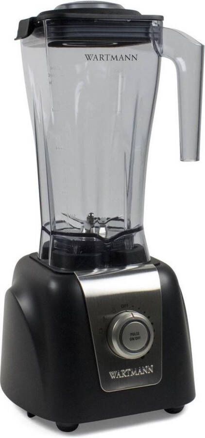 Wartmann High Speed Blender WM-1807 HS Tritan 30k TPM zwart