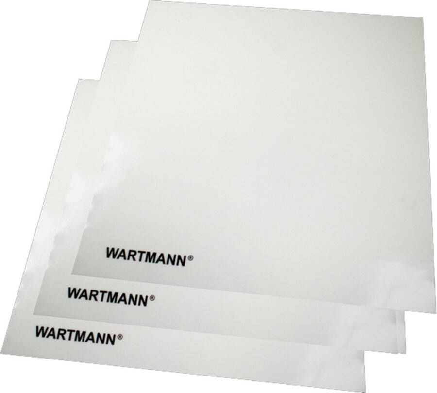 Wartmann Siliconen Bakmat Klein 27 5 x 29 cm 3 Stuks