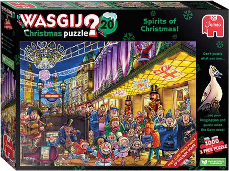 Wasgij Christmas 20 De geesten van Kerstmis 2x1000 Stukjes Legpuzzel Puzzel