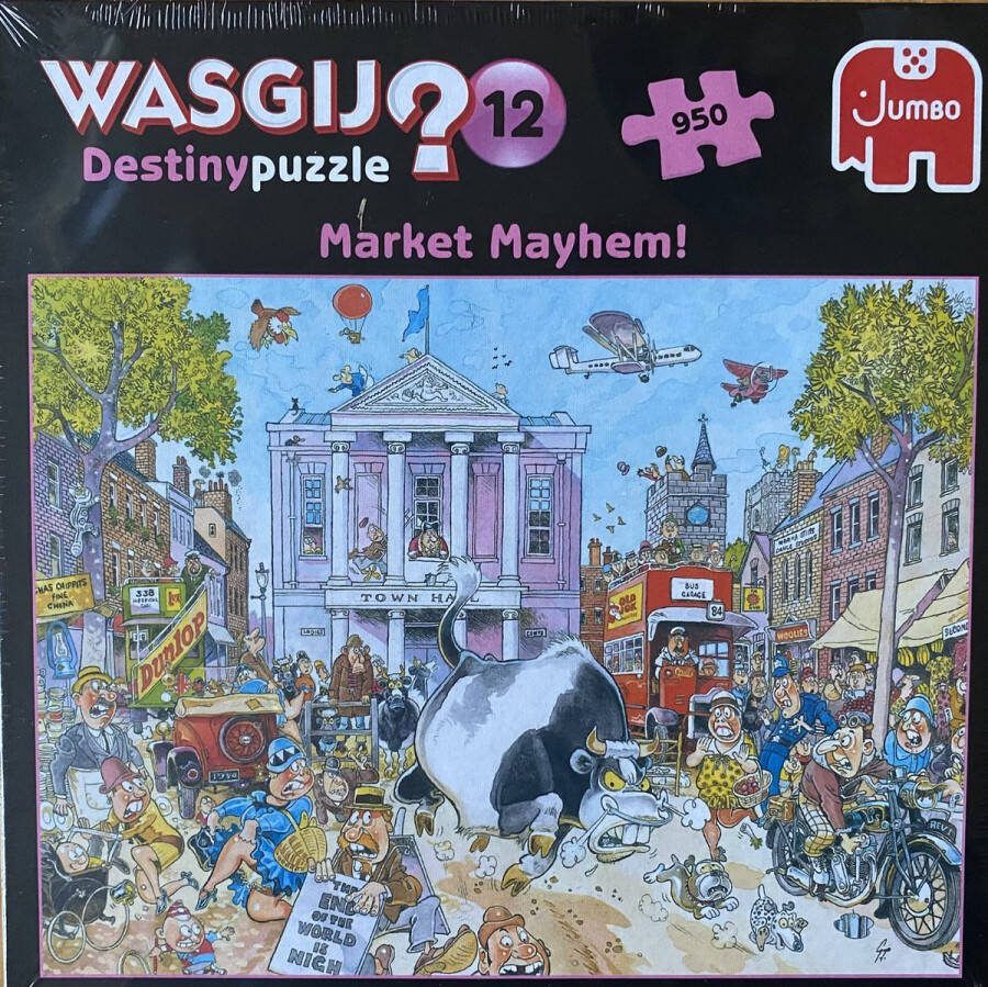Wasgij Destiny 12 Market Mayhem! Puzzel 950 stukjes