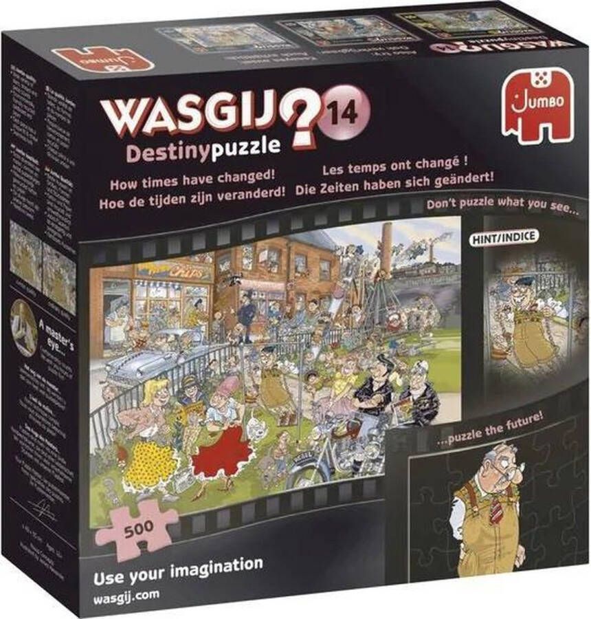Wasgij Destiny 14 Hoe de Tijden Zijn Veranderd puzzel 500 stukjes