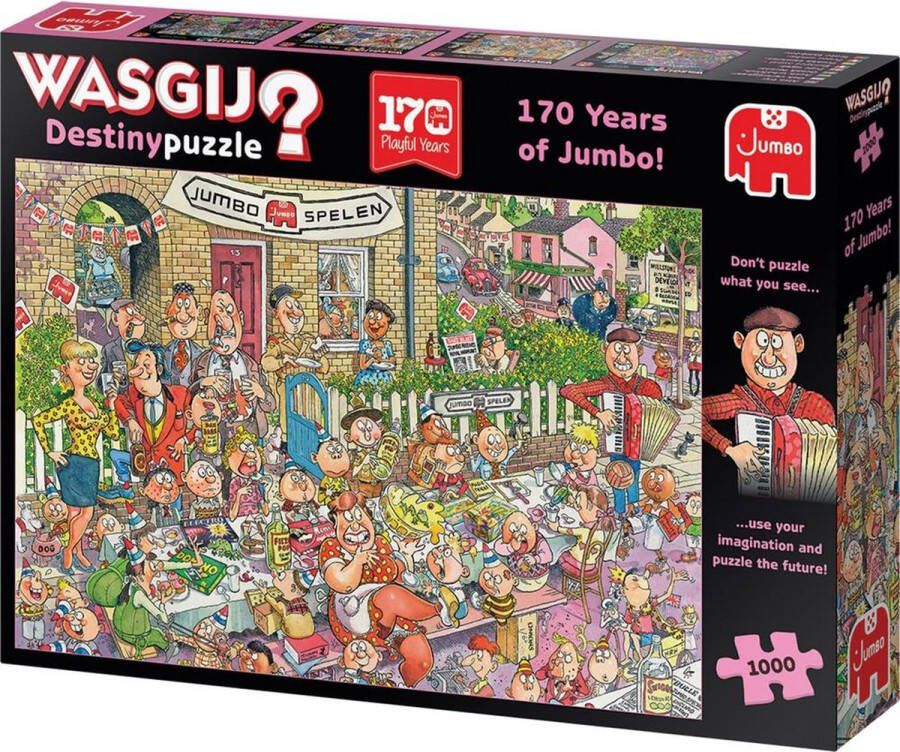 Wasgij Destiny- 170 Jarig Jubileum Jumbo Puzzel 1000 stukjes