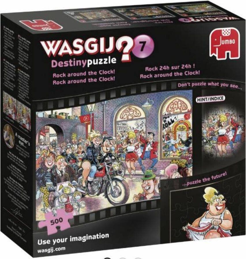 Wasgij Destiny 7 Rock Around The Clock puzzel 500 Stukjes