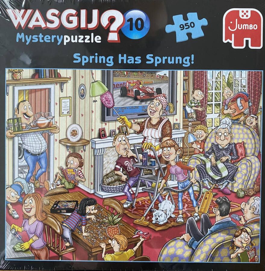Wasgij Mystery 10 De voorjaarsschoonmaak puzzel 950 stukjes