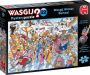 Jumbo Wasgij Puzzel Mystery 22 Wasgij Winter Games! (1000 stukjes) - Thumbnail 1