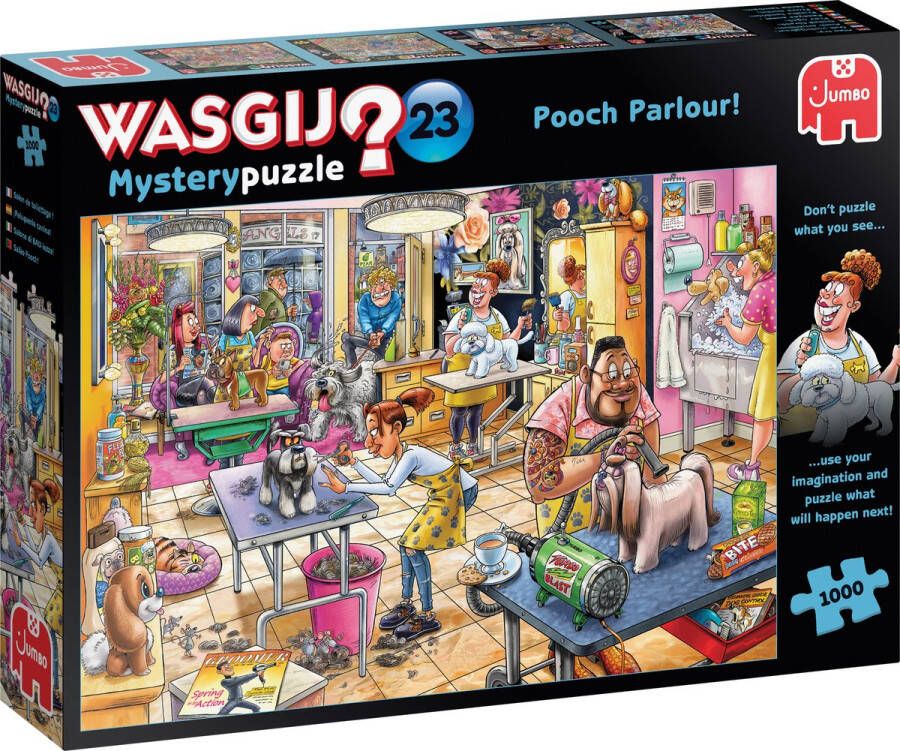 Wasgij Mystery 23 Hondentrimsalon 1000 stukjes Legpuzzel