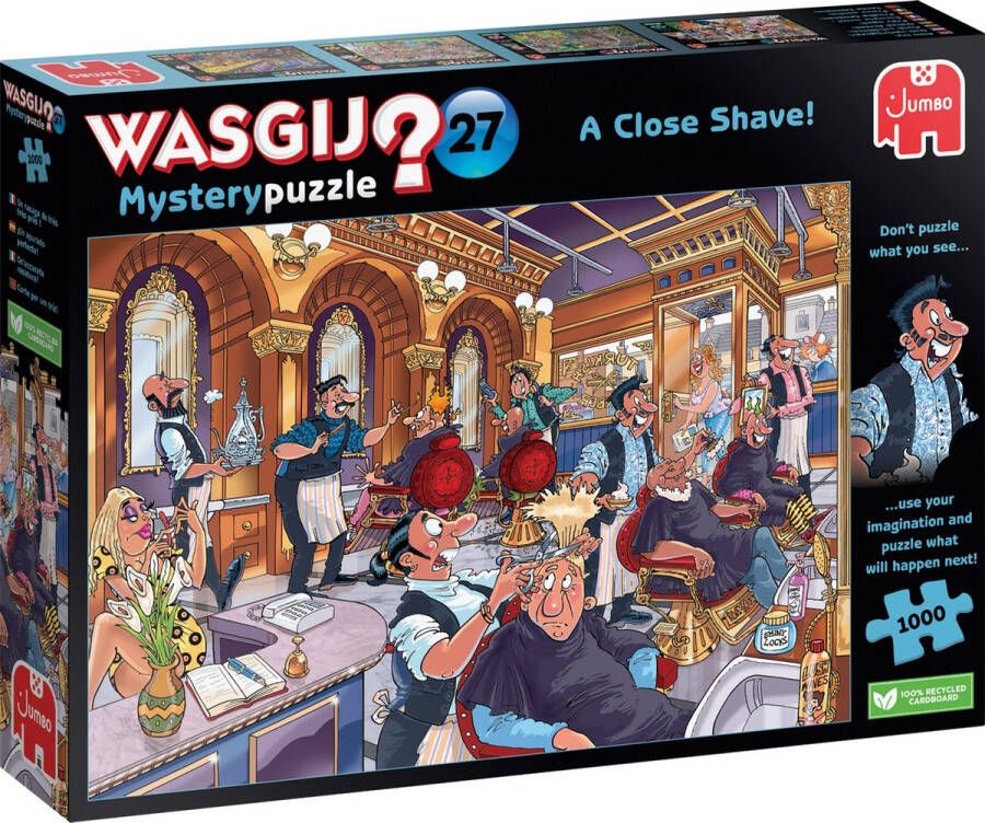 Wasgij Mystery 27 Vlam In De Pan! 1000 Stukjes puzzel Legpuzzel volwassenen