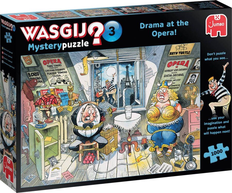 Wasgij Mystery 3 Drama Opera Puzzel 1000 stukjes