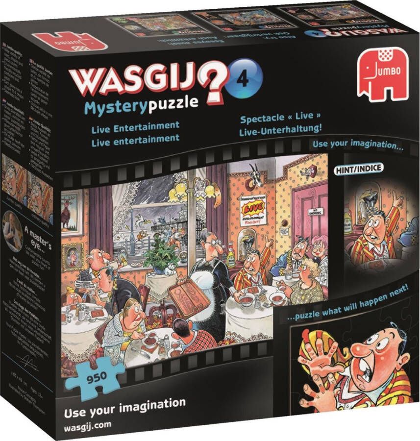 Wasgij Mystery 4 Live Entertainment puzzel 950 Stukjes