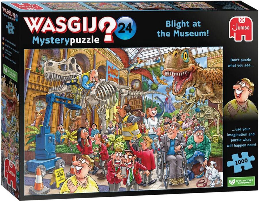 Wasgij Mystery Blight At The Museum Puzzel 1000 stukjes Puzzel