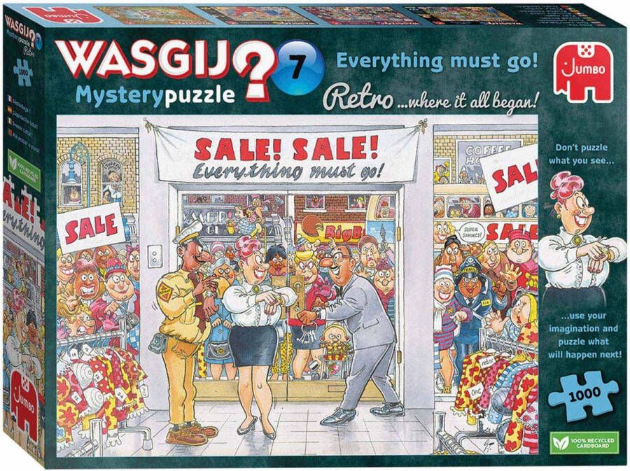 Wasgij Mystery Everything Must Go Puzzel 1000 stukjes Puzzel