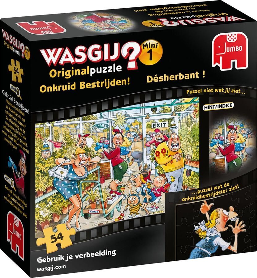 Wasgij Original 1 mini 54pcs Special Legpuzzel 54 stuk(s) Strips