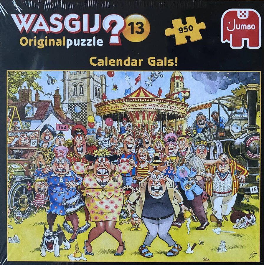 Wasgij Original 13 Calendar Gals! Puzzel 950 stukjes