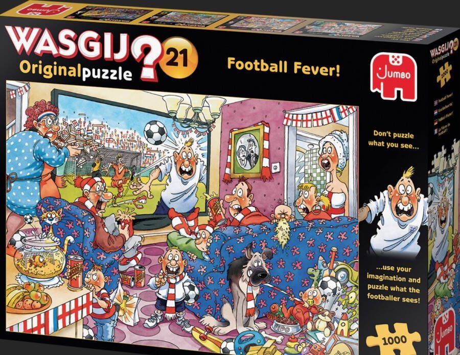Wasgij Original 21- Voetbalkoorts! 1000 stukjes puzzel