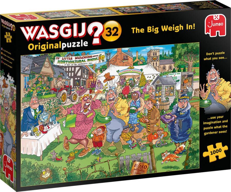 Wasgij Original 32 Mag het een onsje meer zijn!? puzzel 1000 stukjes