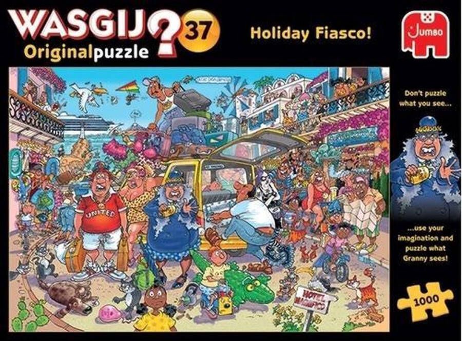 Wasgij Original 37 Vakantiefiasco puzzel 1000 stukjes